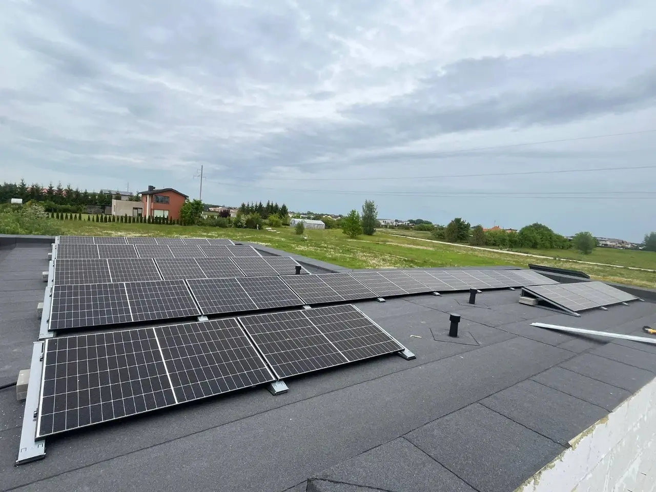 Solexa įrengta saulės elektrinė Lietuvoje